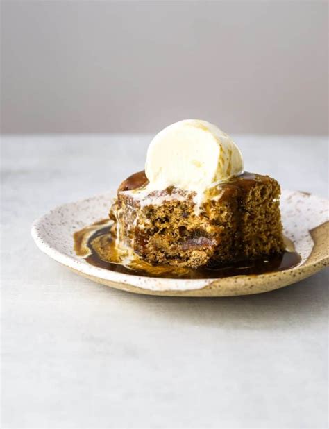 Warm Date Cake with Bourbon Caramel Sauce - Craving California