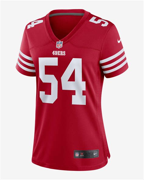 NFL San Francisco 49ers (Fred Warner) Women's Game Football Jersey ...