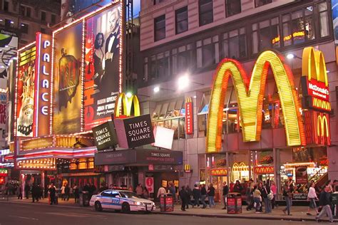 NYPD at Times Square McDonalds - a photo on Flickriver