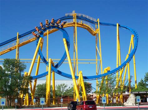 Goliath | Six Flags Fiesta Texas | USA | Six flags fiesta texas, Amusement park rides, Roller ...