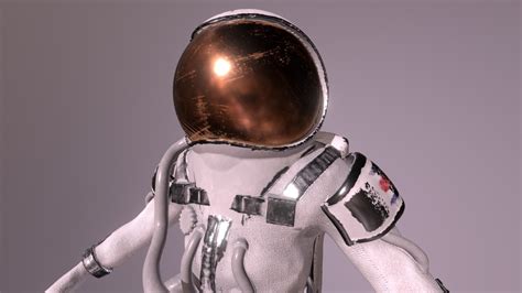 Astronaut - 3D model by absulit (@absulit) [ae9d297] - Sketchfab