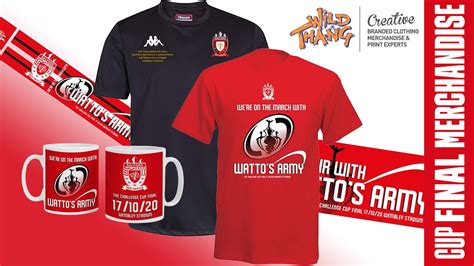 CUP FINAL MERCHANDISE ON SALE NOW - Salford Red Devils