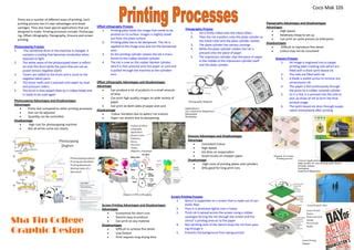 Printing processes | PPT