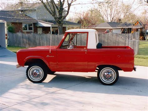 1966 Ford Bronco Pickup at Dana Mecum's 26th Original Spring Classic ...