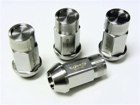 1/2-20 Closed End Stainless Steel Lug Nuts OFF ROAD DRAG ROAD RACING C | VMS Racing