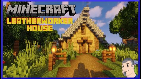 Minecraft Villager Houses - The Tannery/ Leatherworker - [Minecraft Tutorial] - YouTube