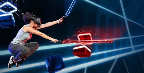 Beat Saber VR game to debut at Main Event for ‘Saber Day Weekend’ | Vr games, Virtual reality ...