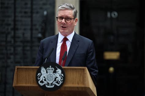 Keir Starmer Makes First Prime Minister Speech Outside Downing Street