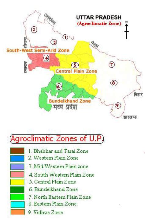 South western semiarid plane zone of Uttar Pradesh (Source ...