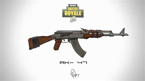 AK-47 ( An alternative for SCAR ) should definitely be added to the Battle Royale with only Epic ...