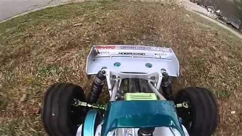 HPI Baja 5b first run since upgrades and paint - YouTube