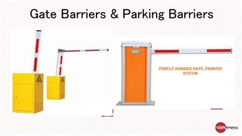 Gate Barrier System | Boom Barrier UAE Tektronix Technologies