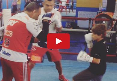 Vitor Belfort Training Side-By-Side With His Son | BJPenn.com