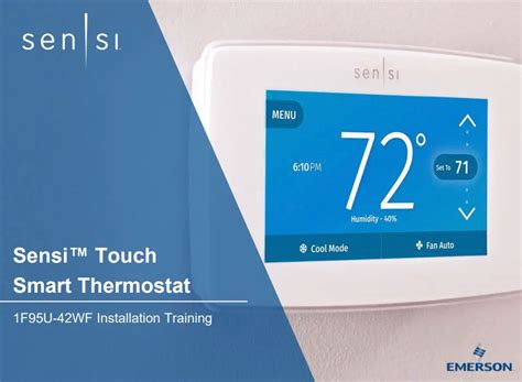 EMERSON Sensi Touch Smart Thermostat Installation Guide