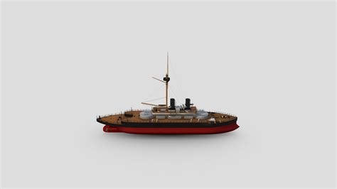 HMS Thunderchild - 3D model by swordsman [a33995c] - Sketchfab