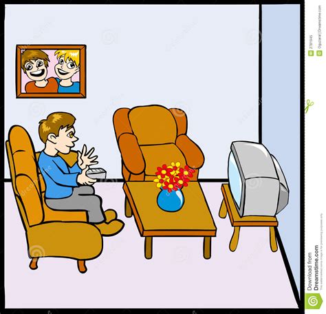 watching tv clip art - Clip Art Library