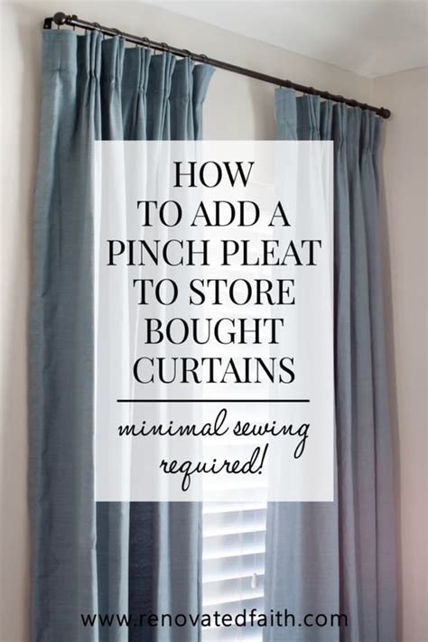 How To Make DIY Pinch Pleat Curtains (Quick and Easy!), 2024