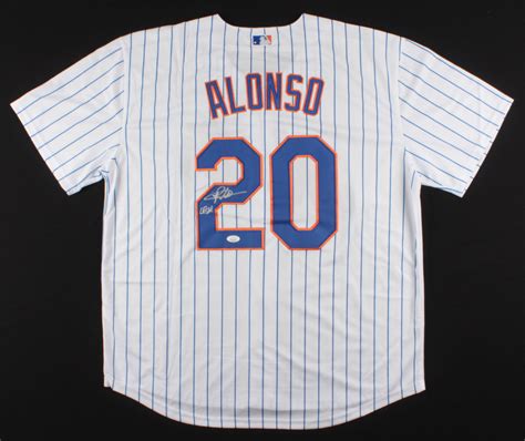 Pete Alonso Signed Mets Jersey Inscribed "LFGM" (JSA COA) | Pristine Auction