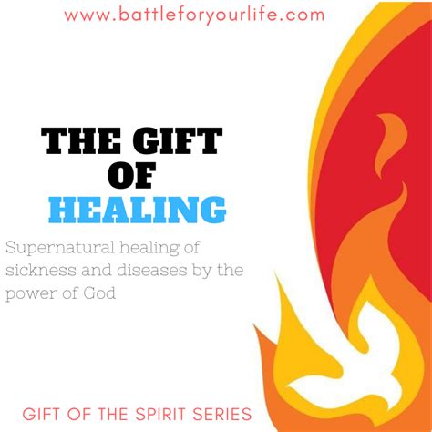 The Gift of Healing – Battle For Your Life