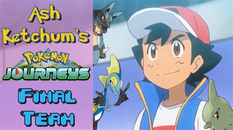 Pokemon Journeys The Series Ash Team - bmp-titmouse