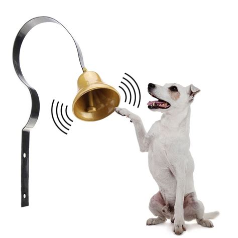 SPRING PARK Dog Bell Pet Door Bell Hanging Brass Doorbell for Potty Training - Walmart.com