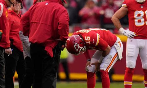 Patrick Mahomes injury update: Chiefs' QB gets positive news ahead of AFC championship game ...