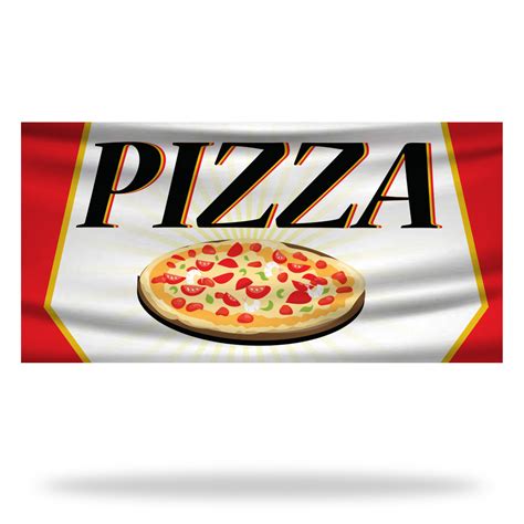 Pizza Flags & Banners Design 03 | Lush Banners