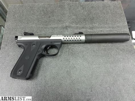 ARMSLIST - For Sale: Ruger 22/45 LITE with Huntertown Suppressor