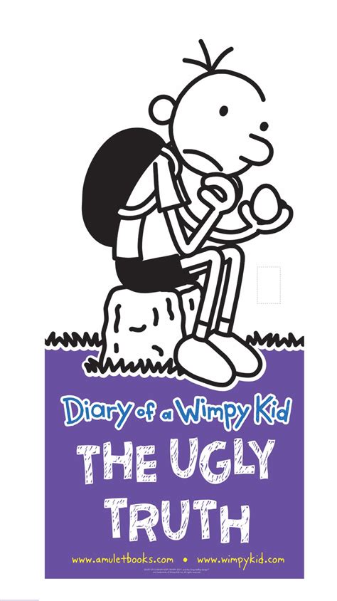 Mishaps and Adventures: Diary of a Wimpy Kid: The Ugly Truth (5) Press Release