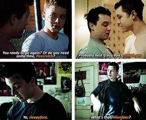 Pin by Emily Allen on gallavich | Shameless memes, Shameless tv show, Shameless quotes