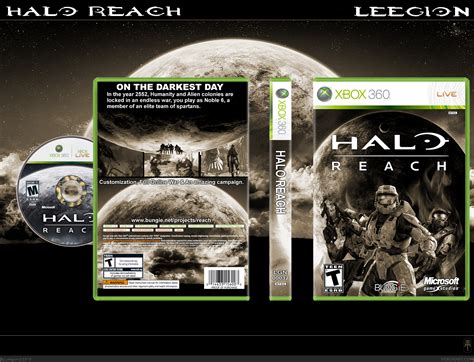 Viewing full size Halo: Reach box cover