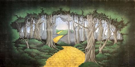 Oz Forest Backdrop | Backdrops by Charles H. Stewart