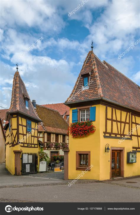 Winery, Eguisheim, Alsace, France – Stock Editorial Photo #137178888