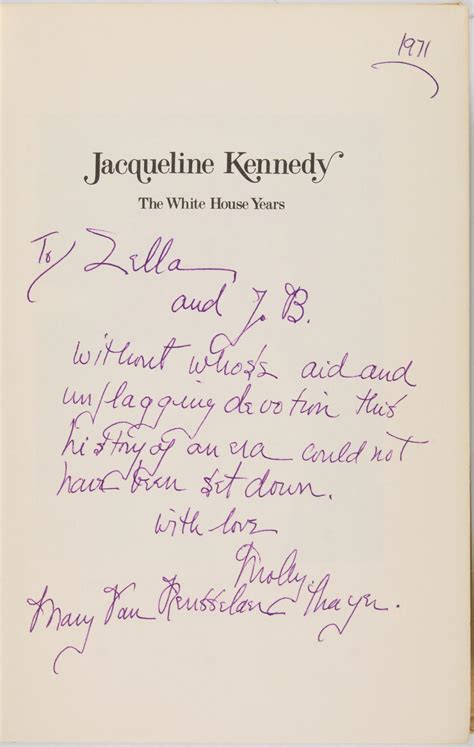 Lot - JACQUELINE KENNEDY AUTOBIOGRAPHY