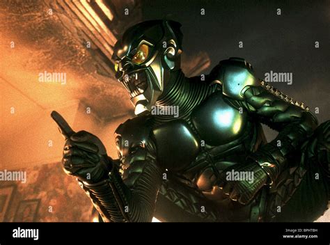 WILLEM DAFOE AS GREEN GOBLIN SPIDER-MAN; SPIDERMAN (2002 Stock Photo, Royalty Free Image ...