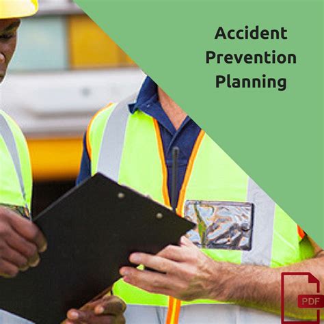 Accident Prevention Planning Form - EHS Center