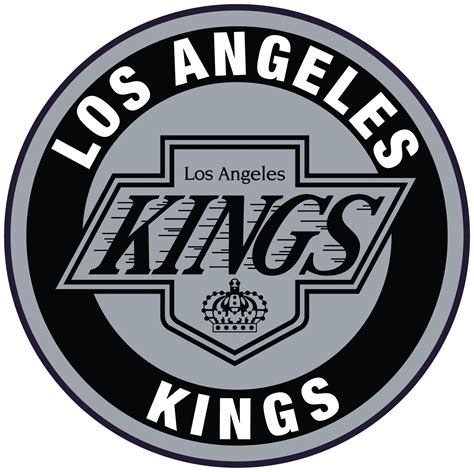 Los Angeles Kings Throwback Circle Logo Vinyl Decal / Sticker 5 Sizes ...