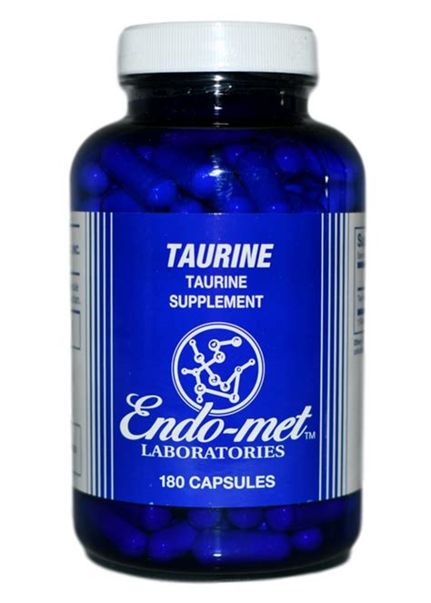 Taurine (180) | Balancing Nutrients | Endo-met Supplements