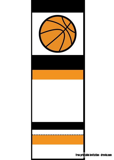 Free Printable Basketball Ticket Template - Printable Templates