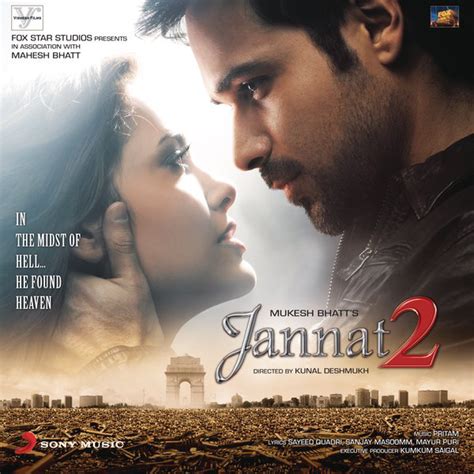 Jannat 2 (Original Motion Picture Soundtrack) By Pritam [iTunes Plus ...