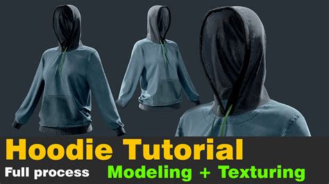 ArtStation - Hoodie+tutorial | Tutorials