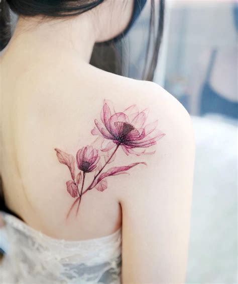 Flower Tattoo Designs For Shoulder | Best Flower Site