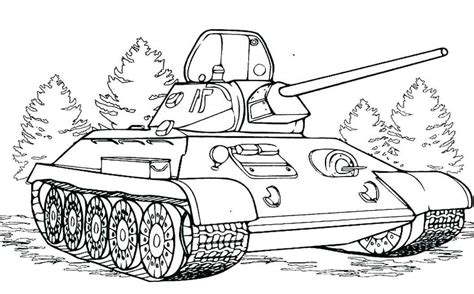 Army Tank Coloring Pages - Best Coloring Pages For Kids