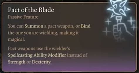 Looks like Pact of the Blade is the new version : BaldursGate3