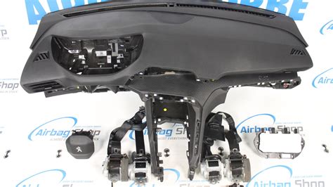 Airbag set - Dashboard carbon Peugeot 5008 (2016-....) | Airbag Shop