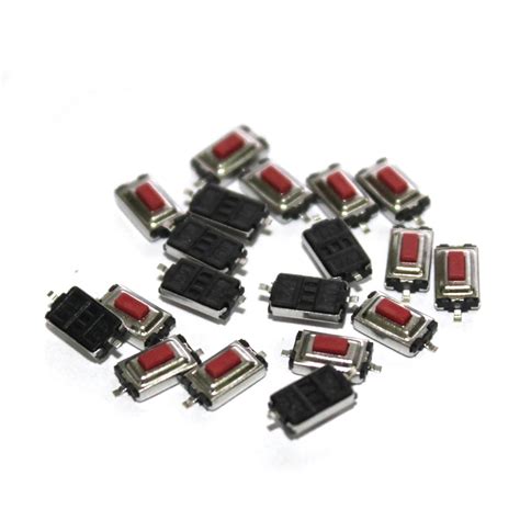 100pcs Micro mini Switch Momentary 2 Pin Push Button Switch SMD 3*6*2.5 ...