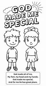 God Made Me Special Coloring Pages  20 Free PDF Printables sketch template