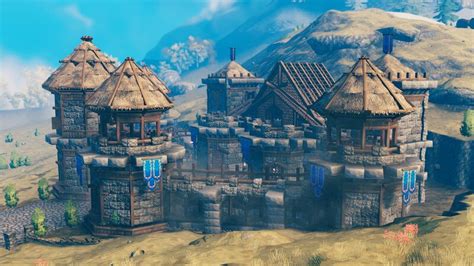 Castle FInal part Valheim Build