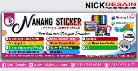 Contoh Desain Banner Percetakan - Percetakan Tanjungbalai - Percetakan ...