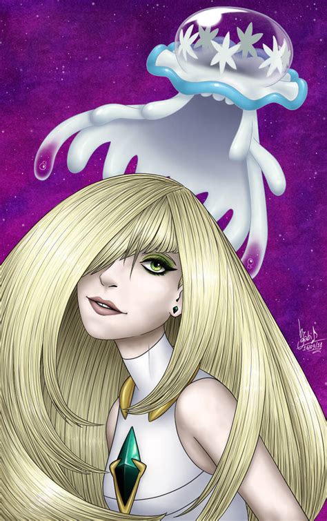 Lusamine and Nihilego - Pokemon Fanart by Waffle-the-kitten on DeviantArt